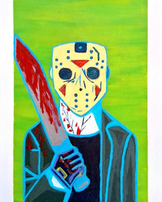 Dipinto Jason Voorhees