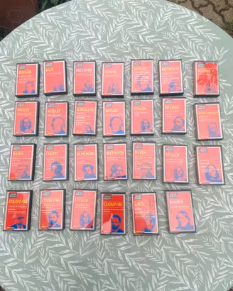 Lotto 25 Musicassette "I Grandi Mu usica Classica)