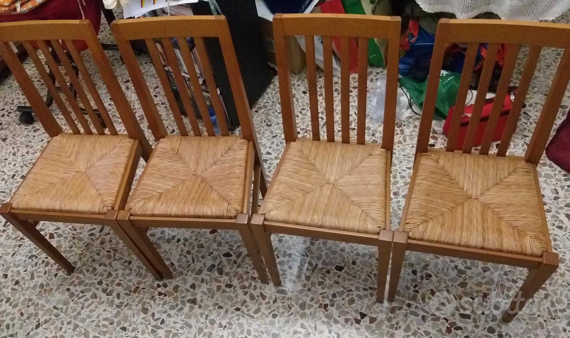 Sedie semi nuove