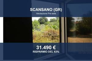 Immobile in asta di 69 m² a Scansano