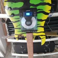 Radio Chitarra audio cd con radio Vintage