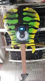 Radio Chitarra audio cd con radio Vintage