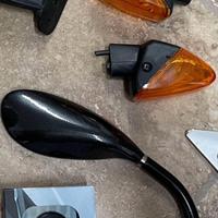 Specchietto dx universale carbonio