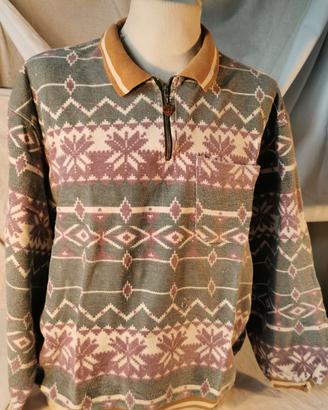 FELPA POLO MANICHE Lunghe FIORUCCI perfetta 