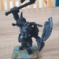 Minotauro del caos in Metallo Warhammer Fantasy