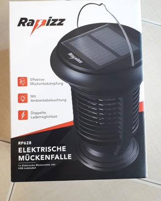 RAPIZZ Lampada antizanzare elettrica