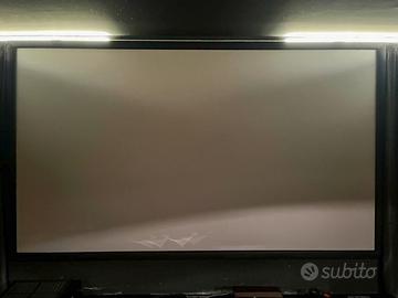 Schermo telo proiettore home cinema 125 pollici