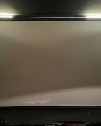 Schermo telo proiettore home cinema 125 pollici