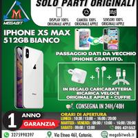 Iphone xs max 512gb bianco - totalmente originale