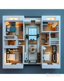 Trilocale con CANTINA a Valmadrera