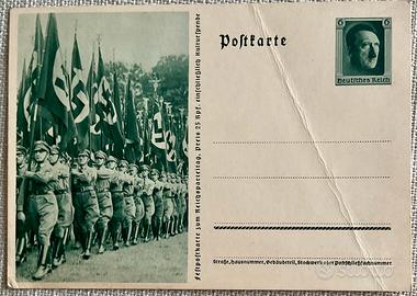 Germania, cartolina propaganda NSDAP 1937