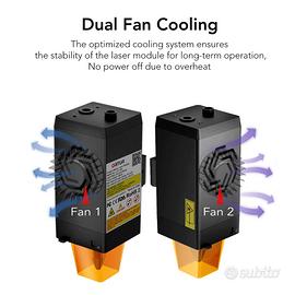 ORTUR LU2-10A 24V 10W Laser Module Engraver Head