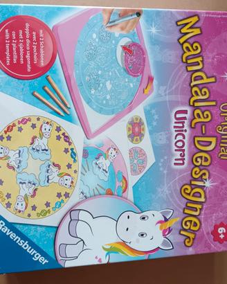Original Mandala -Disegner-Unicorn x Gioco Bambini