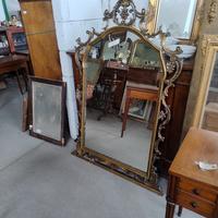 specchio dorato fine 800
