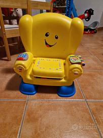 poltroncina fisher price