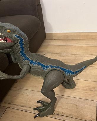 Dinosauro Velocirapor Blu gigante Jurassic World