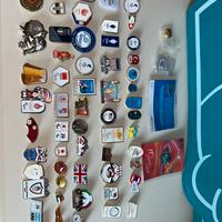 Collezione pins olimpiadi Milano Cortina 2026