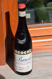 1967 Bottiglia Barolo DOCG Riserva Borgogno&Figli