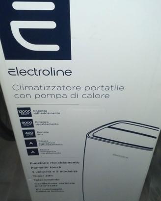 climatizzatore portatile con pompa di calore .
