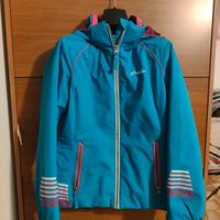 giacca sci donna/ragazza azzurra