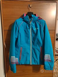 giacca sci donna/ragazza azzurra