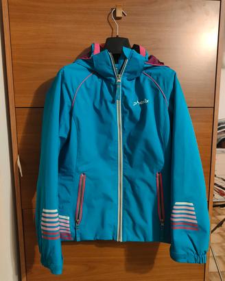 giacca sci donna/ragazza azzurra