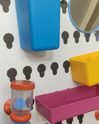 Pannello bagno con set accessori per bambini ikea