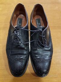 Scarpe uomo nere con lacci Campanile n. 9