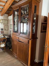 MOBILE PORTAFUCILI IN NOCE