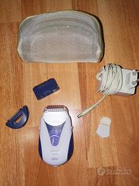 Braun Epilatore silk epil rasoio eversoft completo