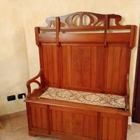 Cassapanca con schienale