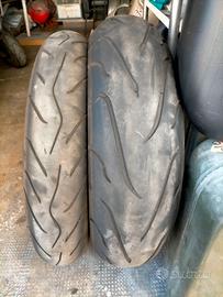 gomme metzeler 120/70-17+160/60-17