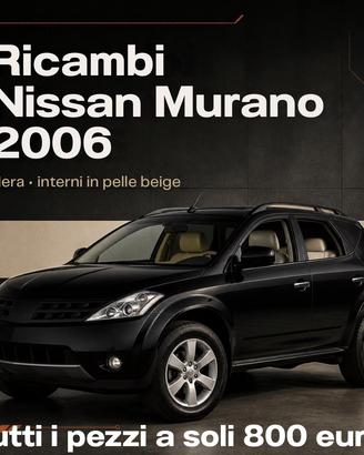 Nissan Murano 3.5 V6 GPL - Discrete condizioni