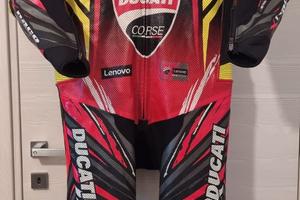 tuta moto in pelle bovina xrace Ducati - nuova 50