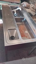 lavandino acciaio inox