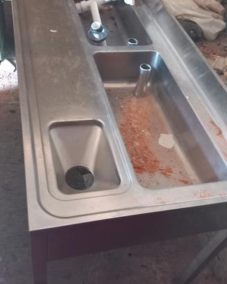 lavandino acciaio inox