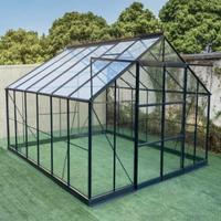 Serra Da Giardino 11,04m² In Alluminio E Vetro 