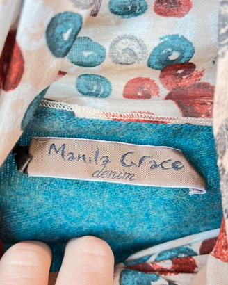 Maglia fantasia con collo morbido - originale