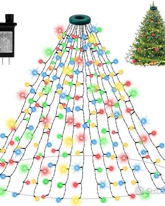 NUOVO Luci Albero di Natale 2M×16 Striscia 400 LED