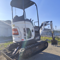 Miniescavatore BOBCAT E20 + 3 benne + Martello