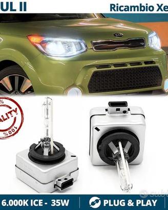 Lampadine Xenon D3S per KIA SOUL 2 Luci 6000K 35W