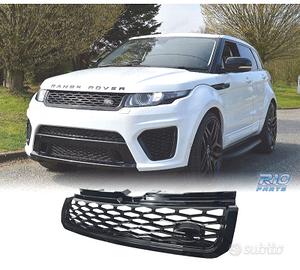 GRIGLIA RANGE ROVER EVOQUE LOOK SVR NERO LUCIDO