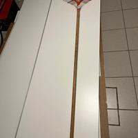 Rastrello Scopa Regolabile con manico lungo
