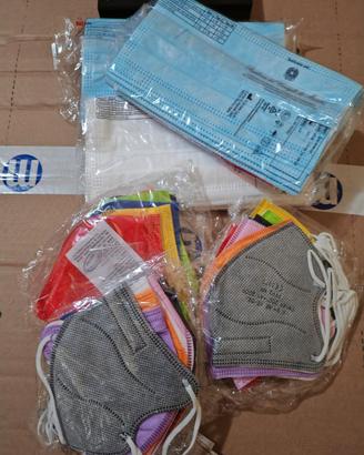 50 Mascherine FFP e chirurgiche adulti/bambini