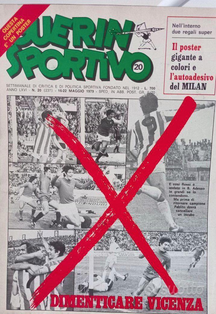 Maxi Affiches Milan Champion D'Italie 1978-79 1979 Guerin Sport N°20 (237