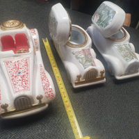 N.2 +1 Modellini auto in Ceramica