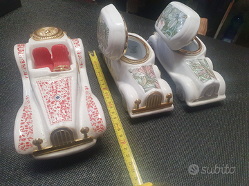 N.2 +1 Modellini auto in Ceramica