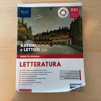 Libro letteratura: autori e lettori più