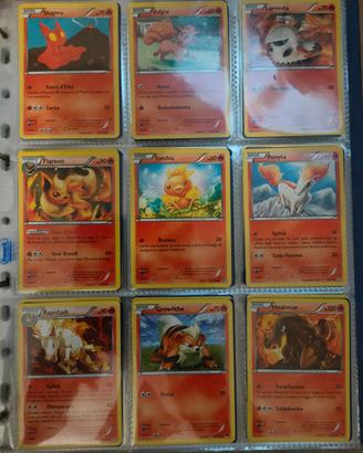 Lotto 53 carte Pokémon di diverse serie XY