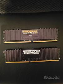 Ram Corsair Vegance 32gb 2666MHz DDR4 